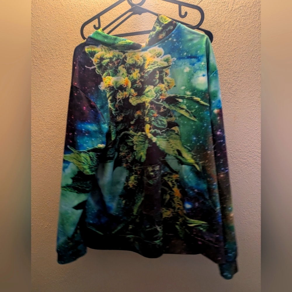 Galaxy Print Hoodie